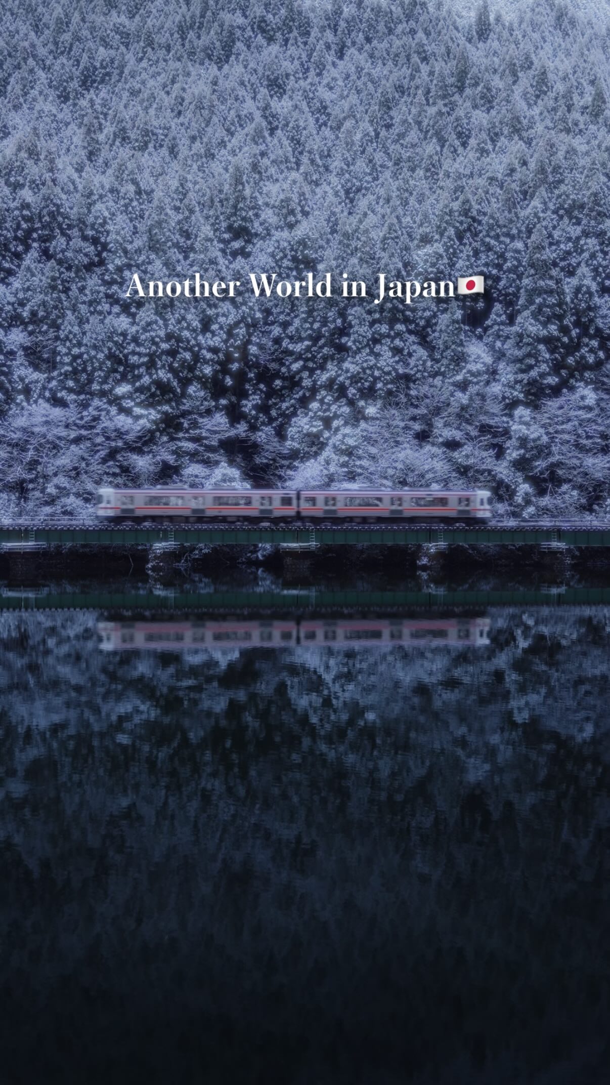Four Mystical Japanese Waterside and Bridge Views