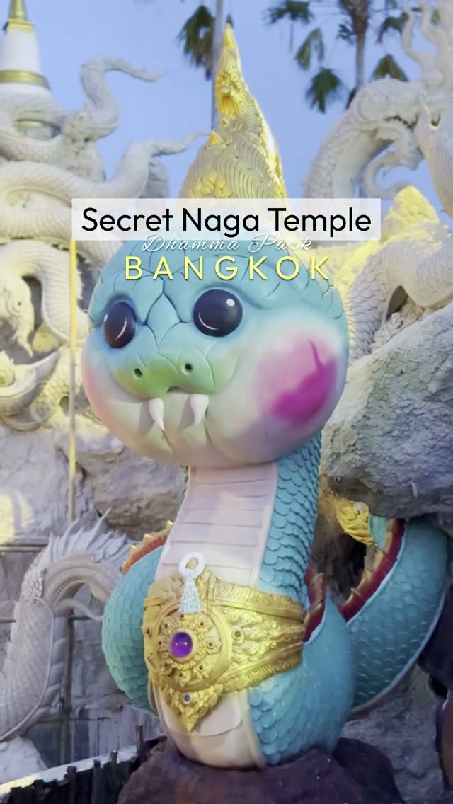 Naga Serpent Temples Near Bangkok