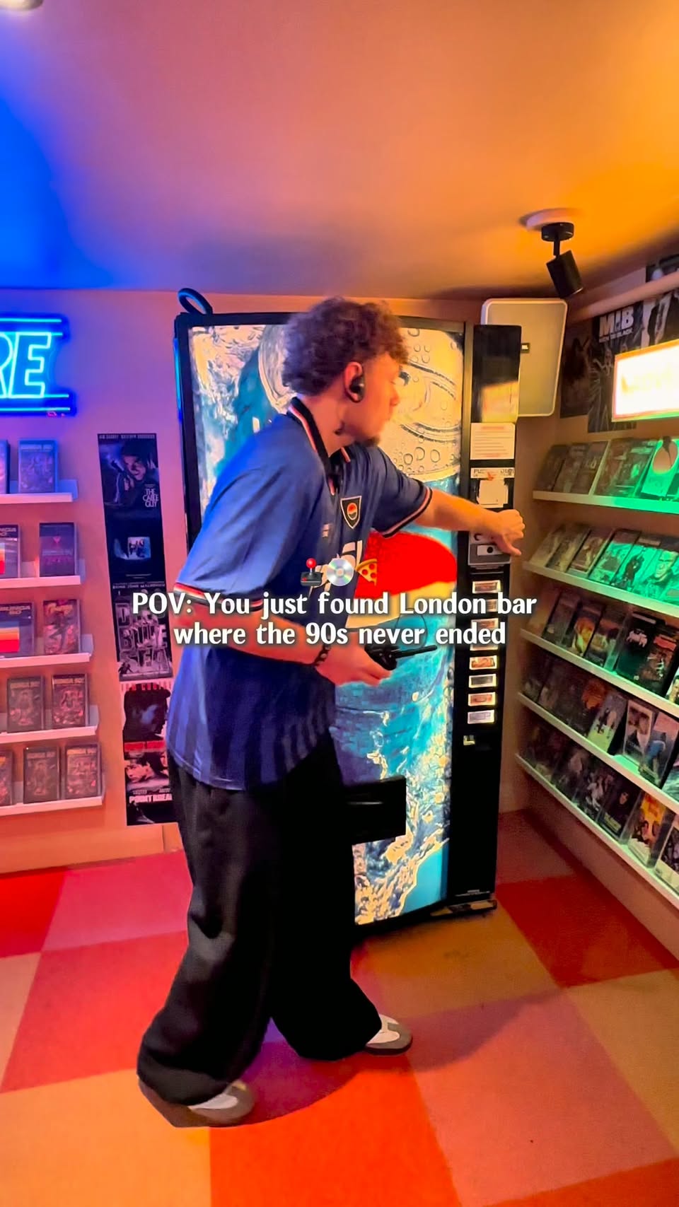 Covent Garden Spot Offers 90s Throwback Experience