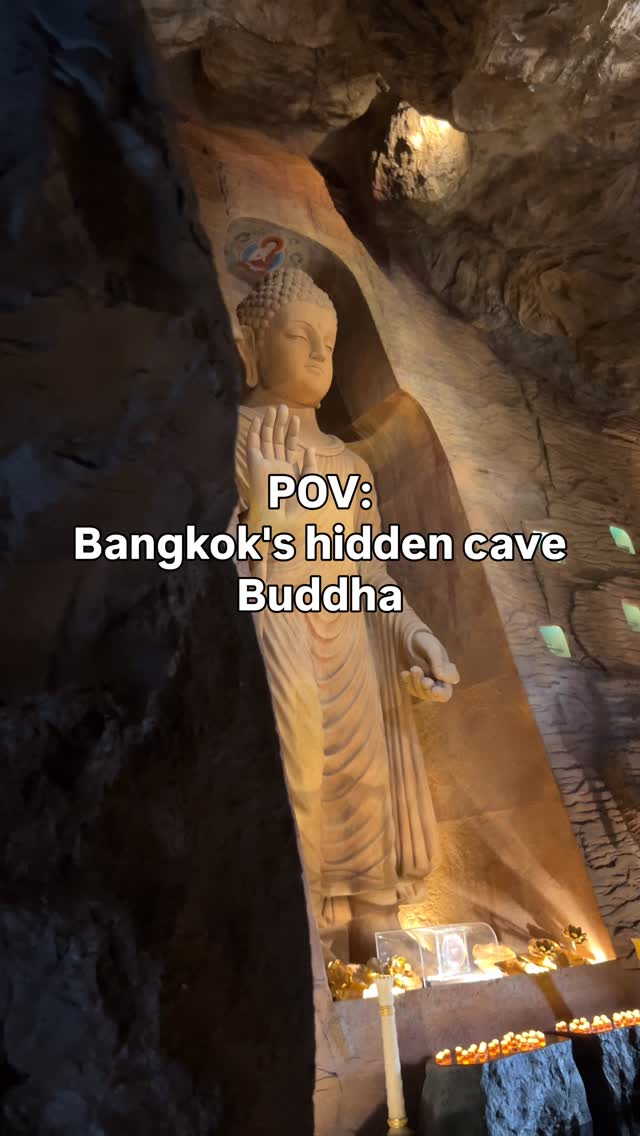 Wat Saket's Hidden Cave Buddha Statues