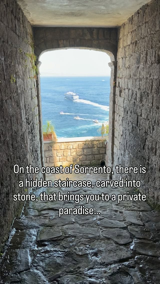 Sorrento's Hidden Staircase and Seaside Cove