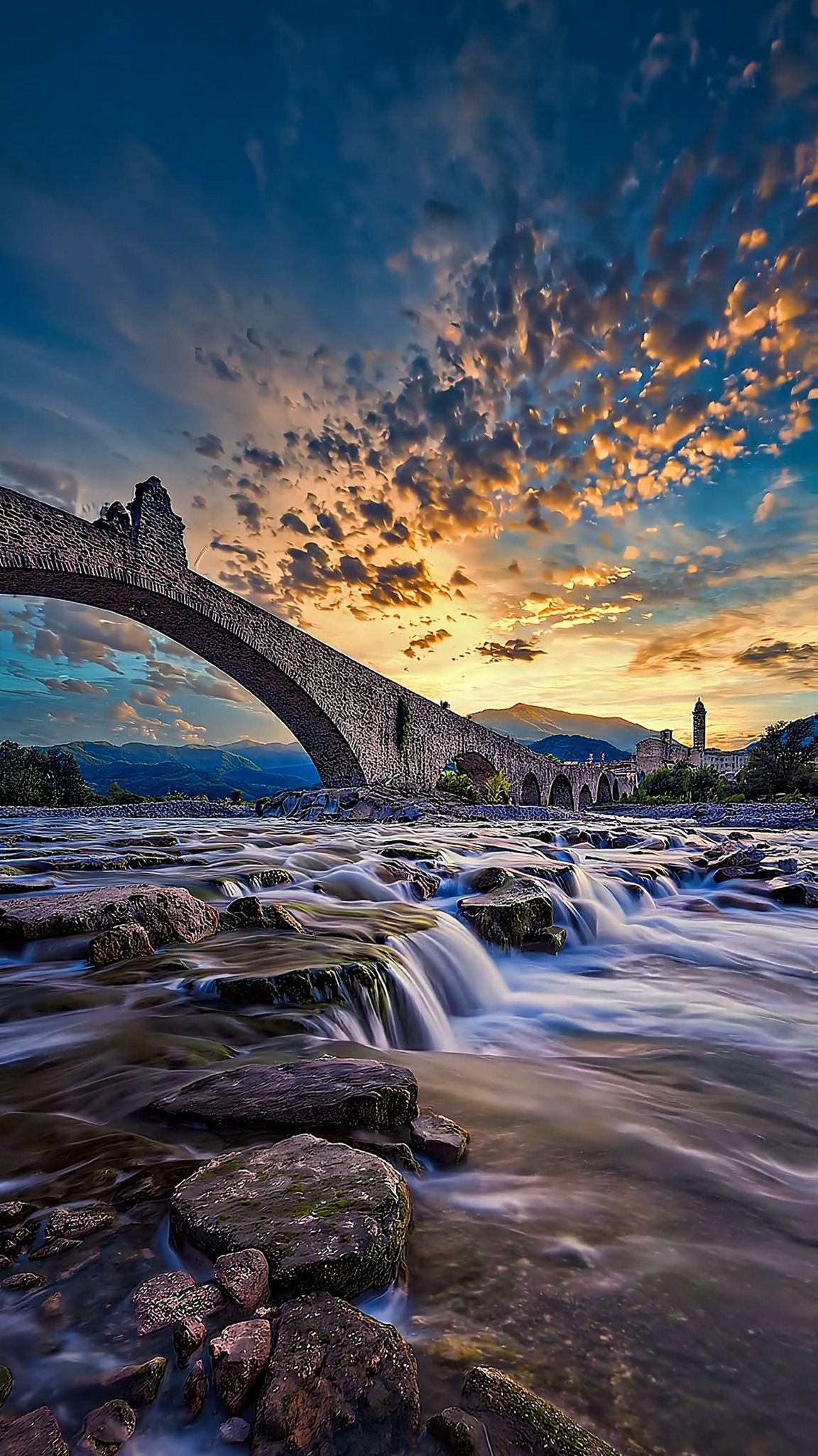 Bobbio's Medieval Hunchbacked Bridge
