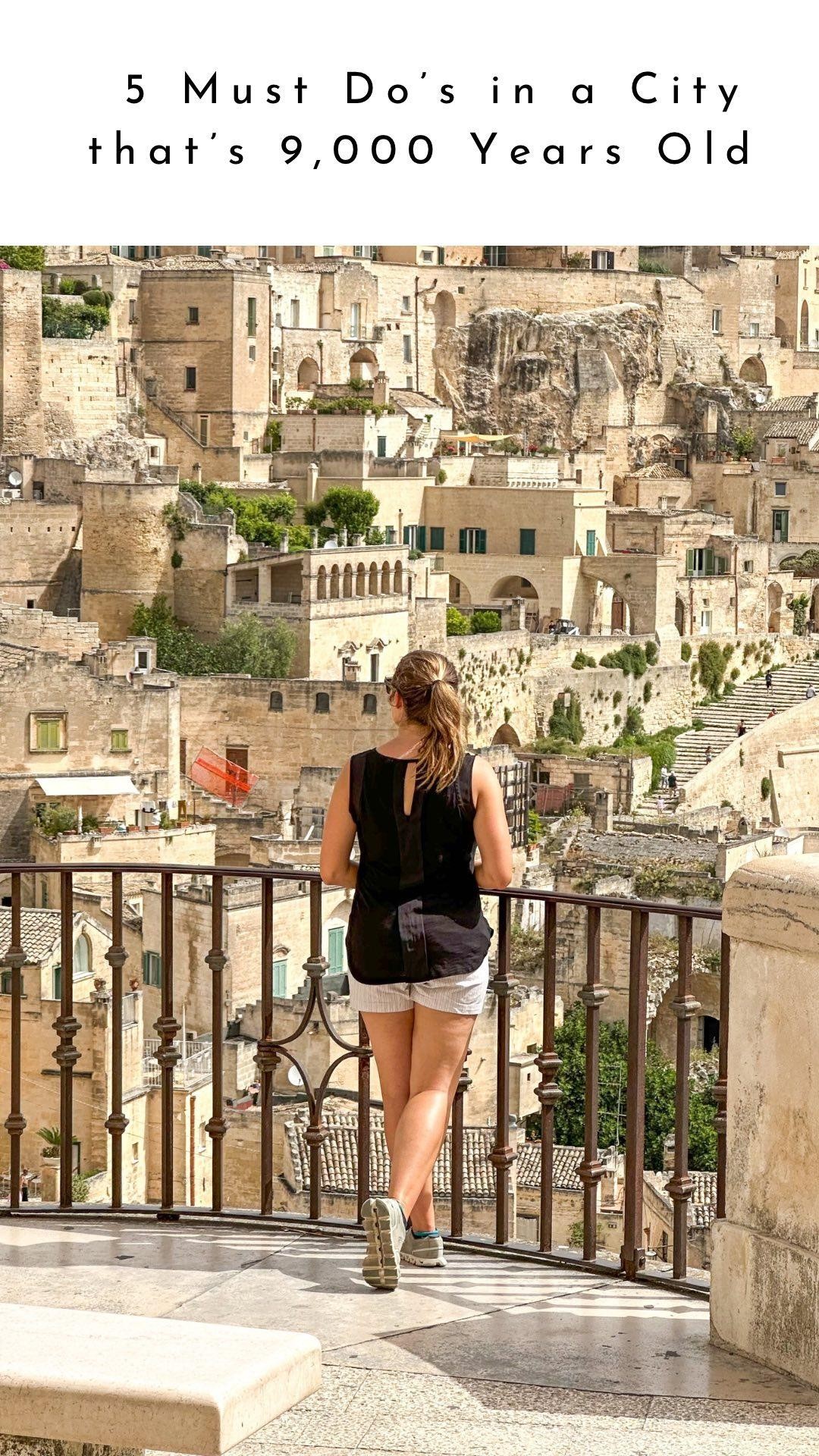 Ancient Caves and Rock Churches of Matera