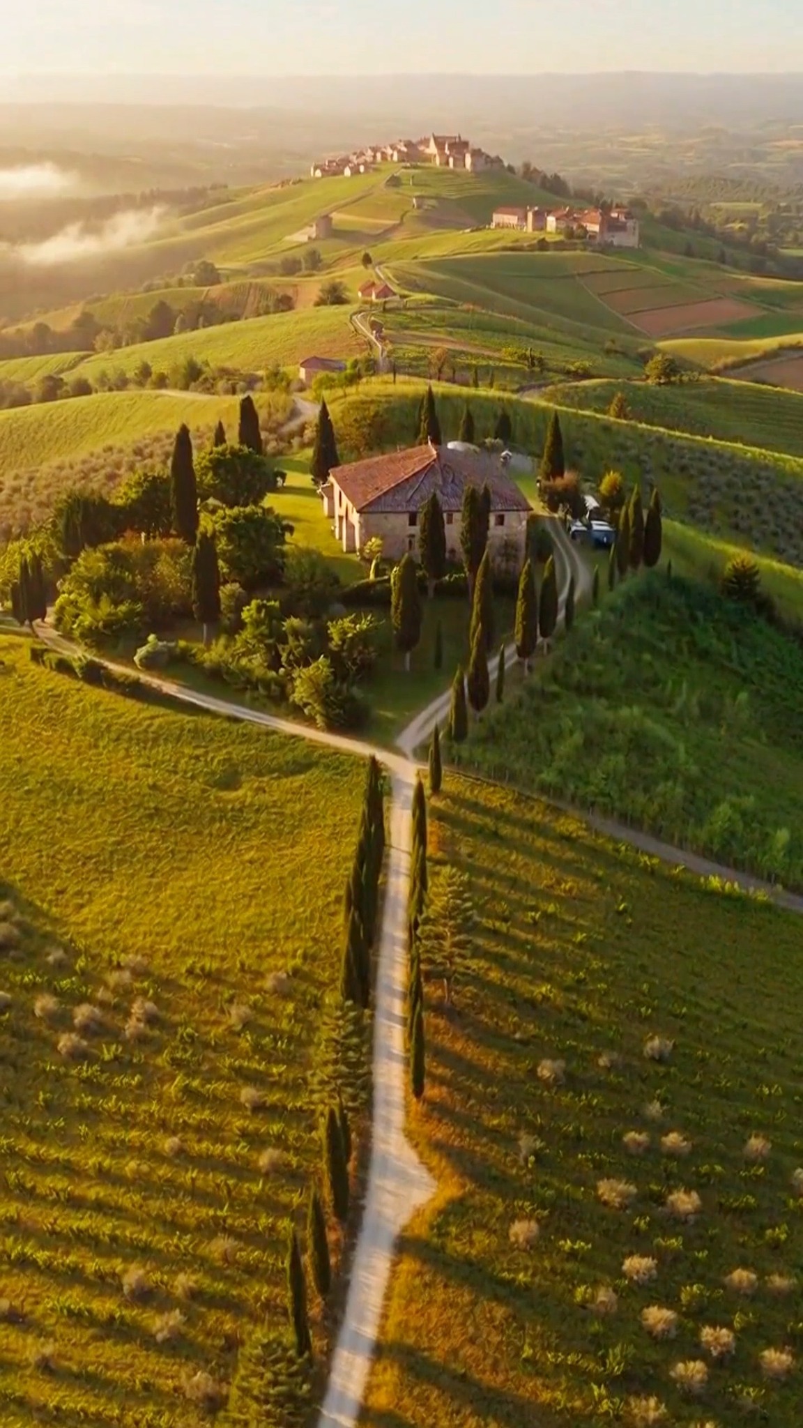 Tuscan Equestrian Resort Amidst Val D'Orcia Scenery