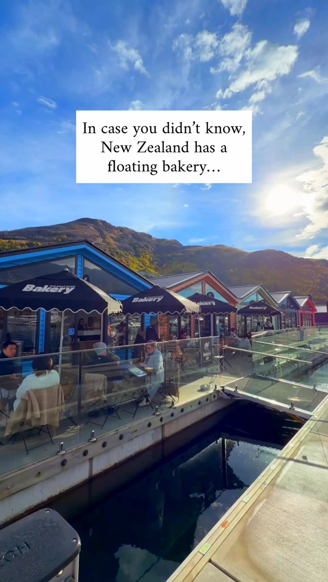 Queenstown Floating Bakery Offers Scenic Pastries