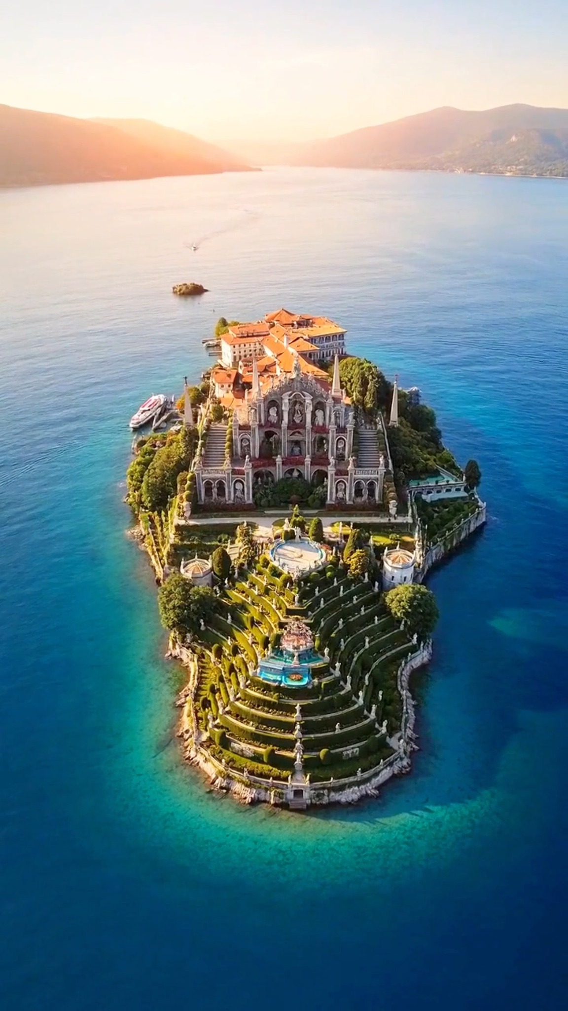 Baroque Palace and Gardens on Lake Maggiore