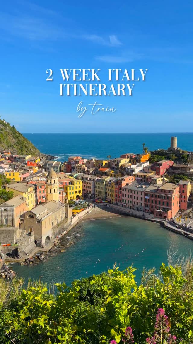 Italian Train Journey Through Historic Cities