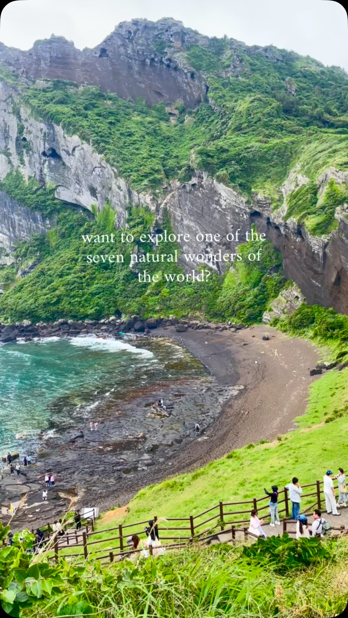 Jeju Island's Volcanic Wonders And Waterfalls