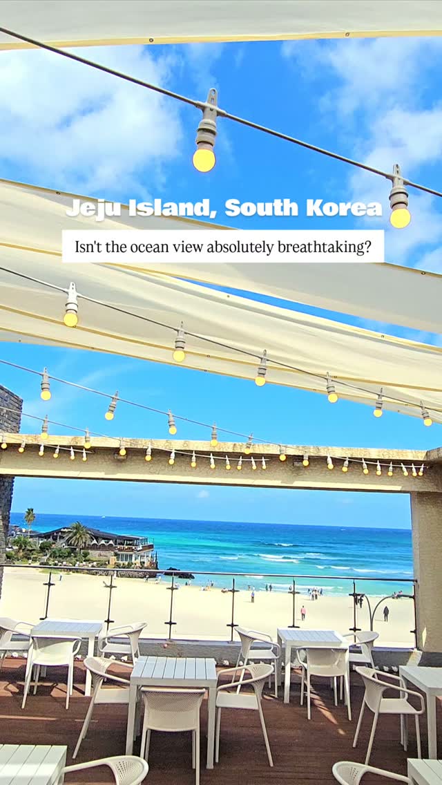 Ocean View Restaurants in Jeju: Bandi Pasta & Hamdeok Beach
