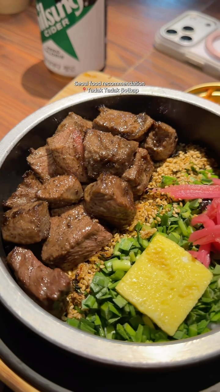 Korean Pot Rice Bowls At Cozy Dining Spot