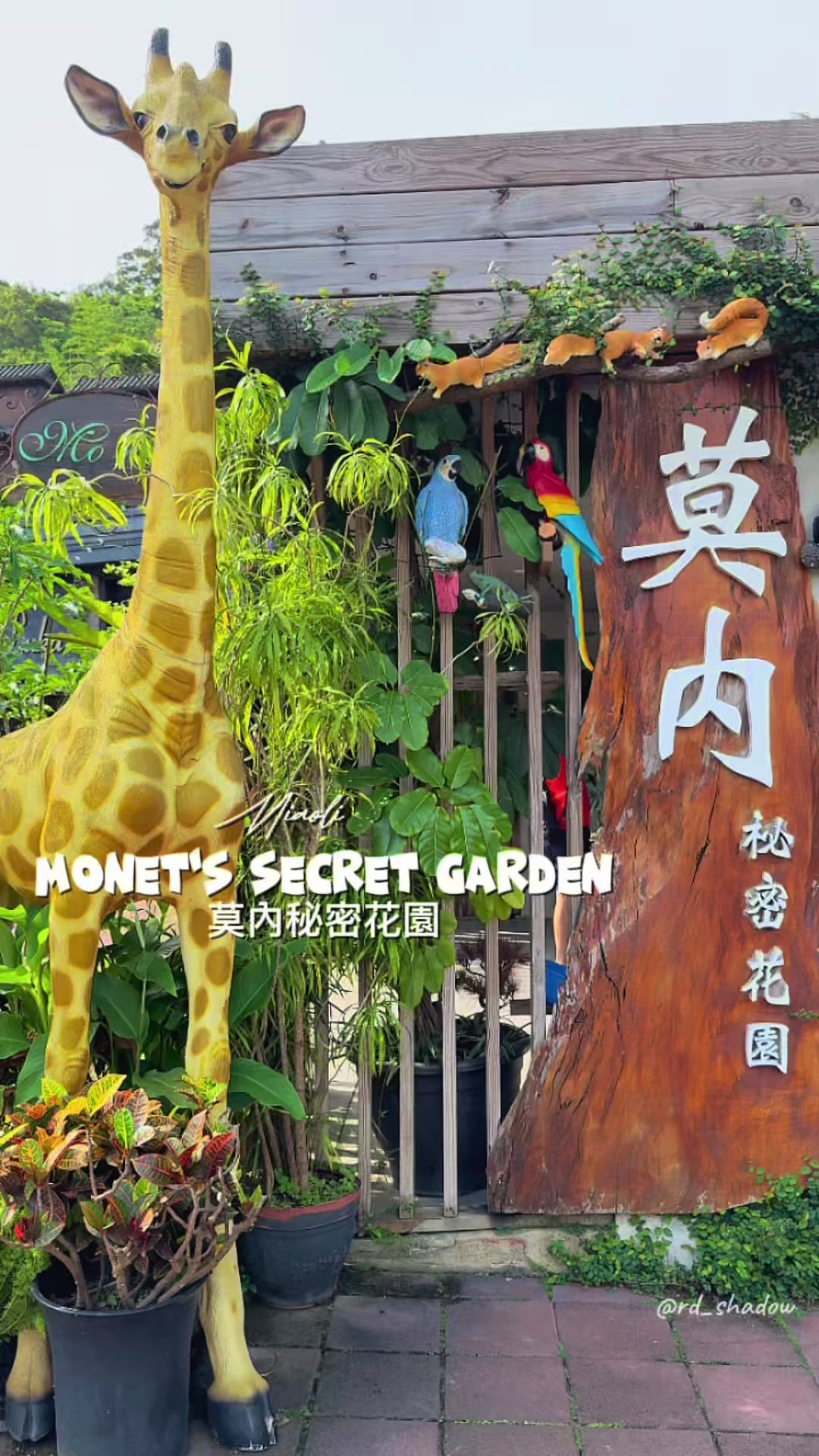 Monet's Secret Garden Features Themed Villages