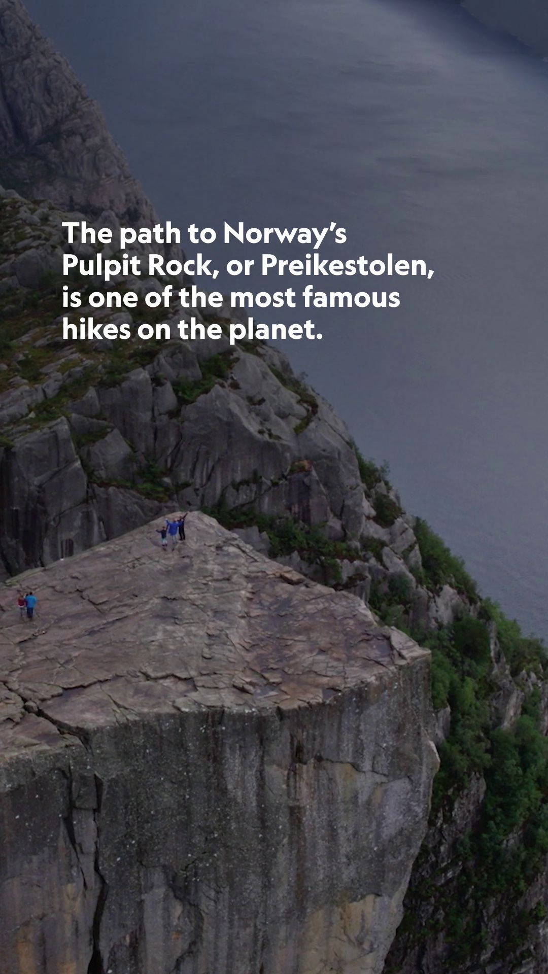 Norwegian Fjords Feature Dramatic Natural Cliffs