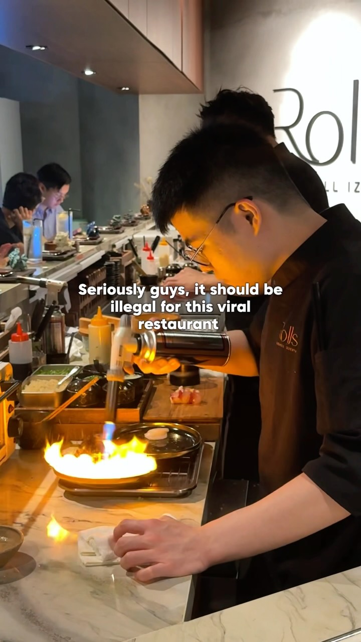 Rolls Handroll Izakaya: A Viral Japanese Eatery