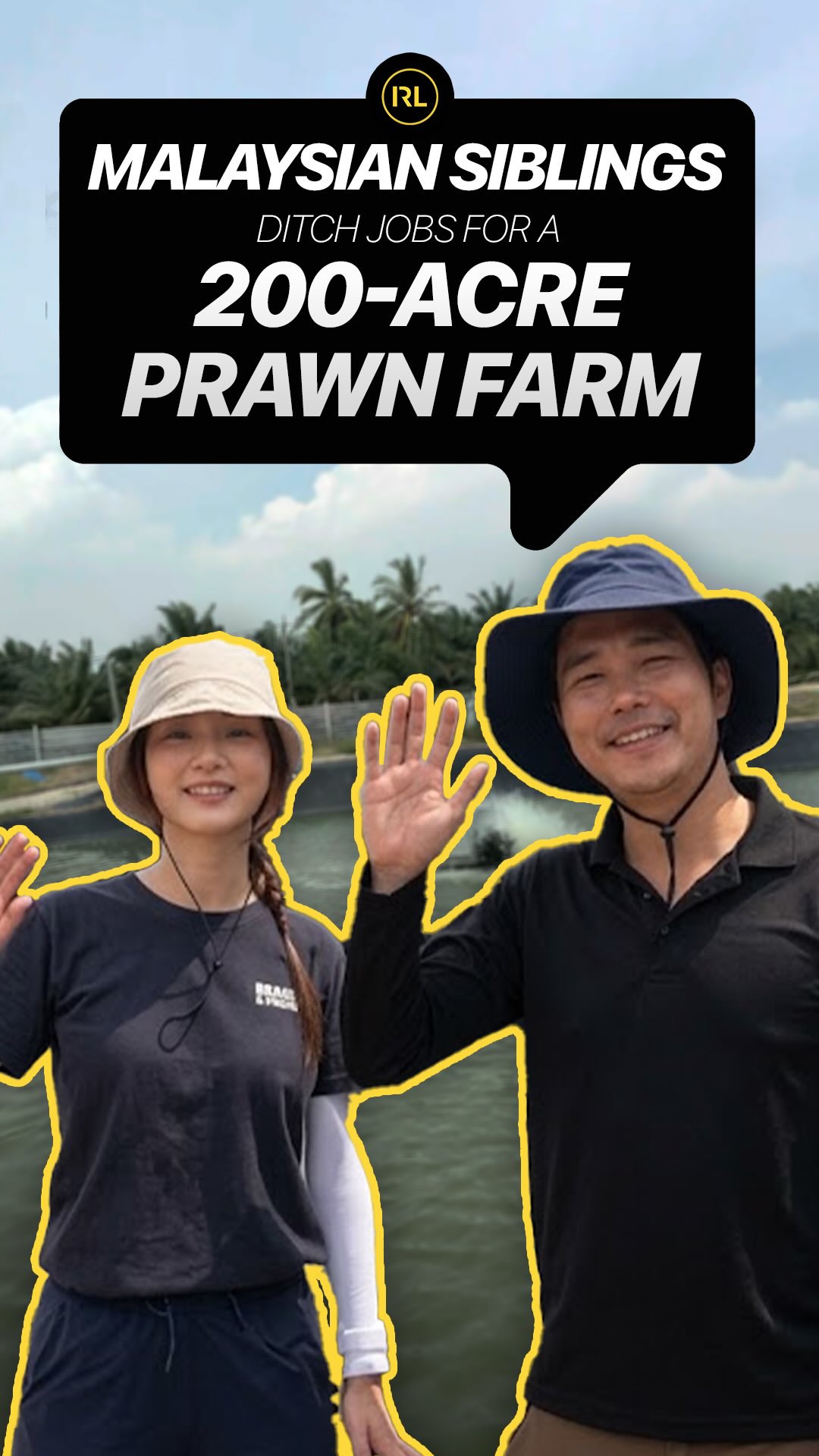 Siblings Run Antibiotic-Free Prawn Farm