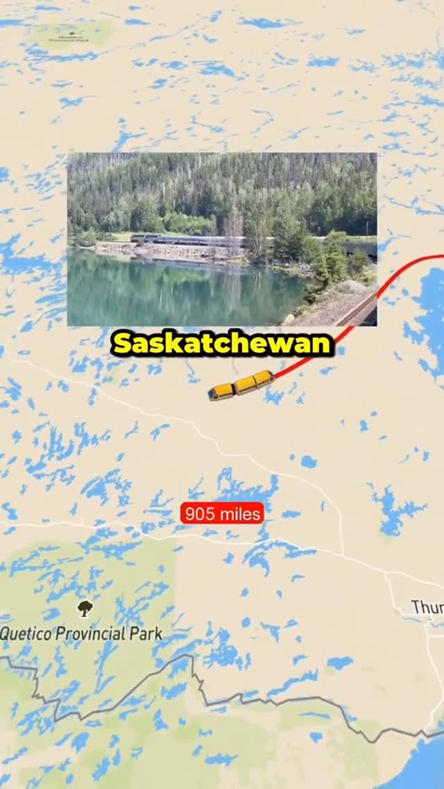 Canadian Rockies to Prairies Train Journey