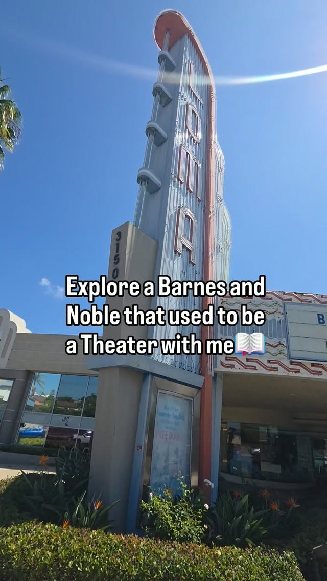 Former Theater Now Houses Barnes & Noble Bookstore