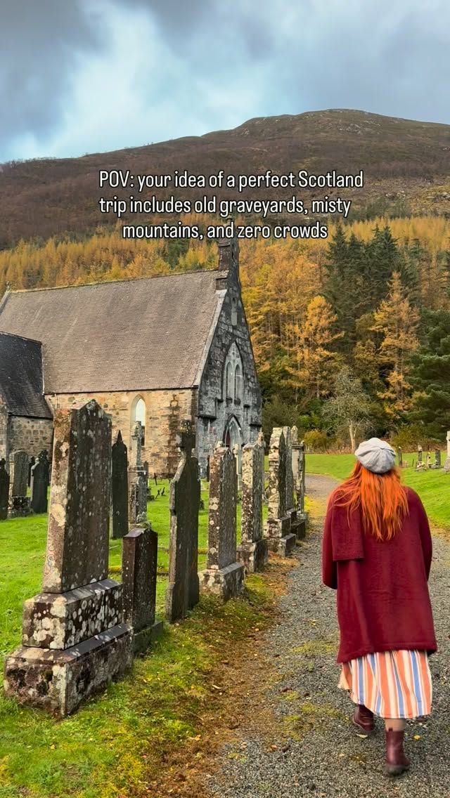 Scottish Highlands Graveyards Overlooking Loch Linnhe