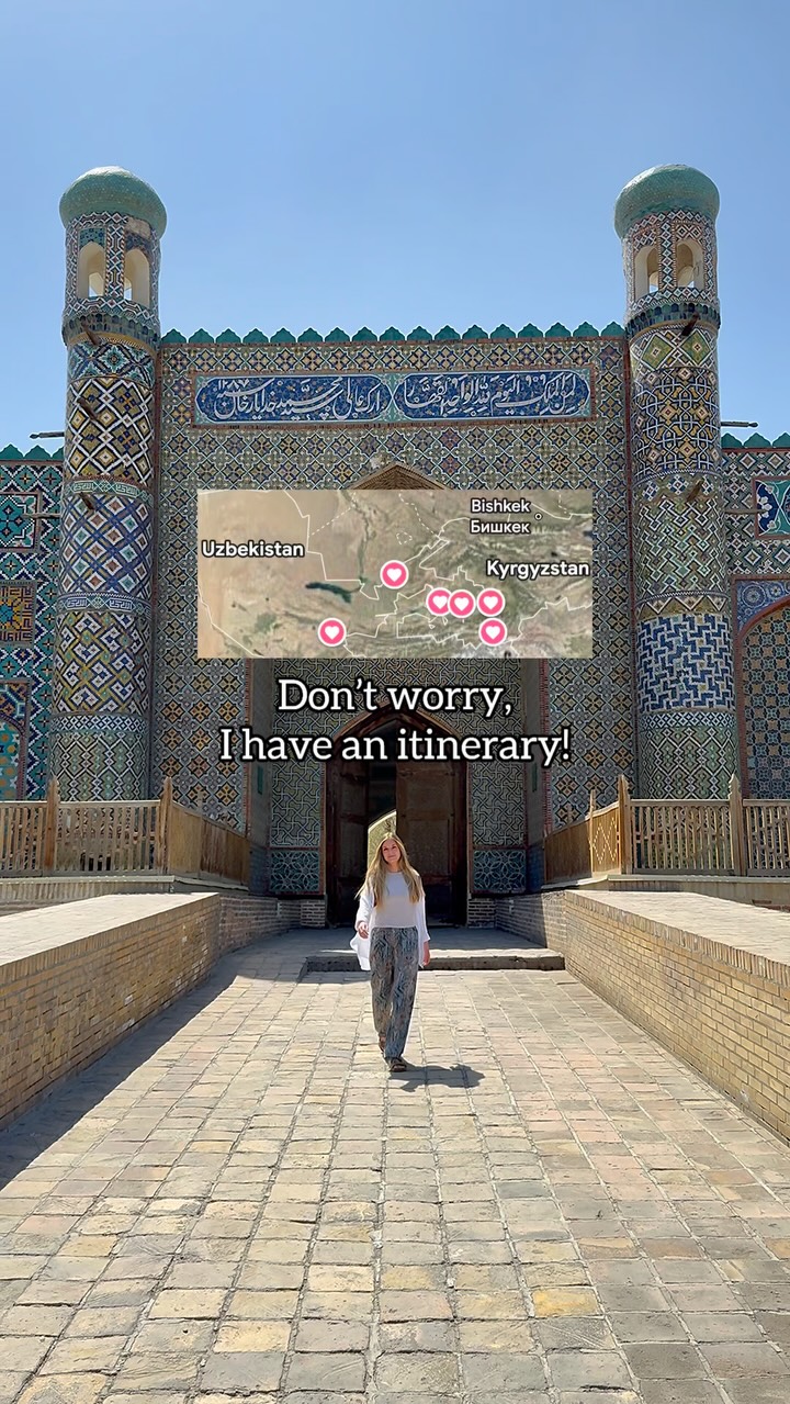 Central Asian Cities And Mountains Exploration