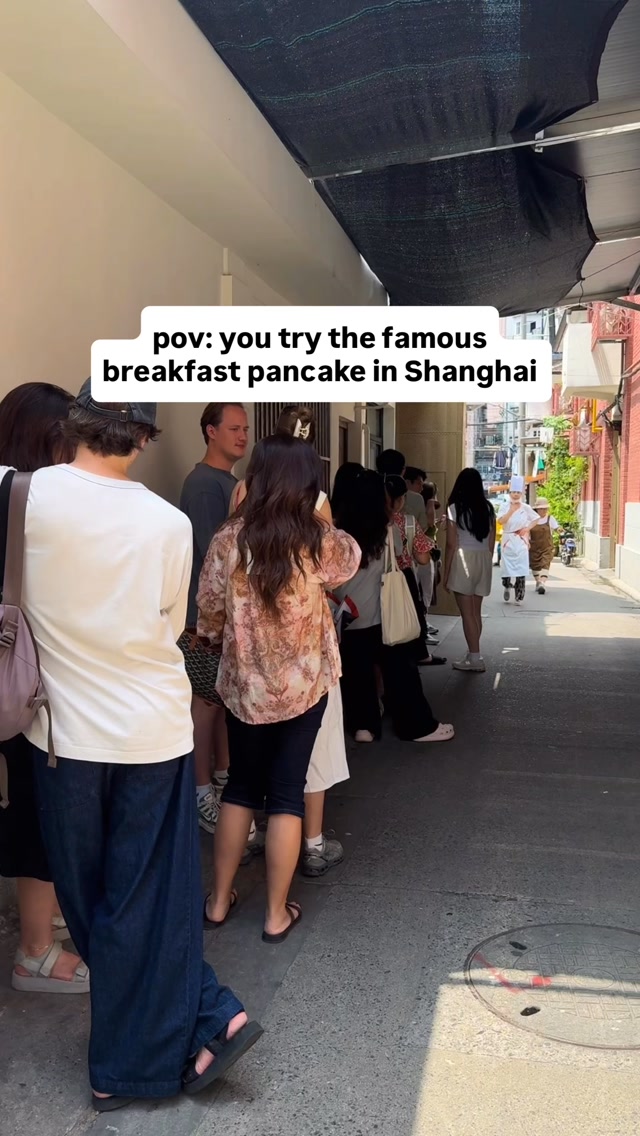 Shanghai's Beloved Savory Breakfast Crepe
