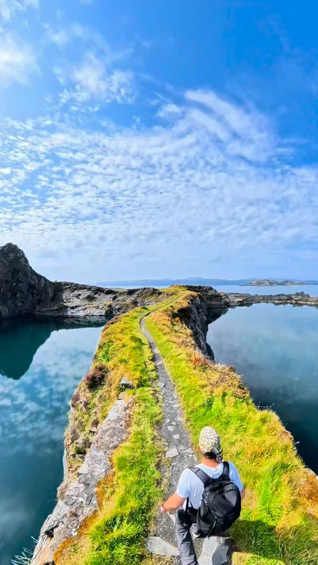 Scottish Slate Islands With Deep Quarries