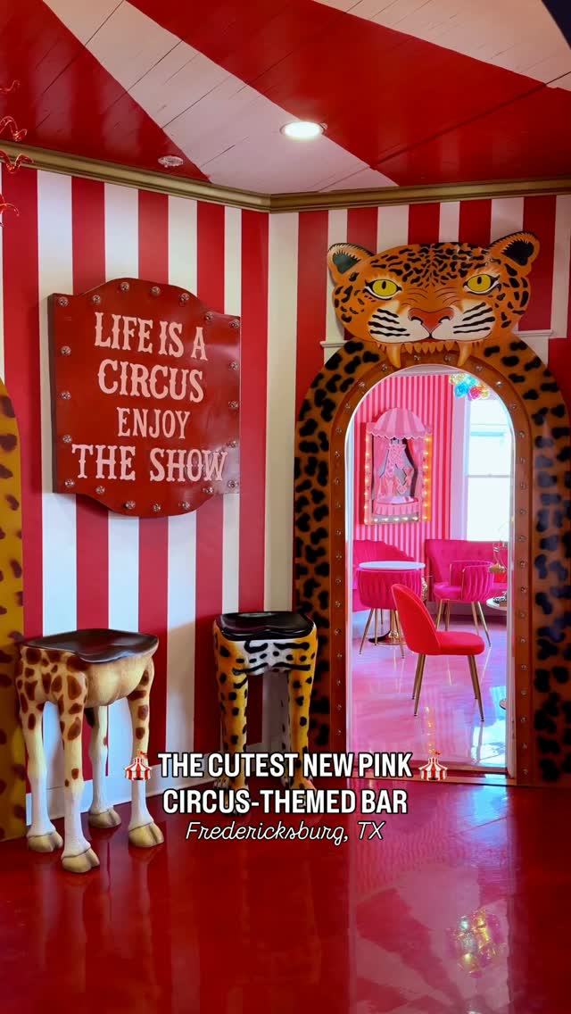 Fredericksburg's Circus-Themed Cocktail Bar