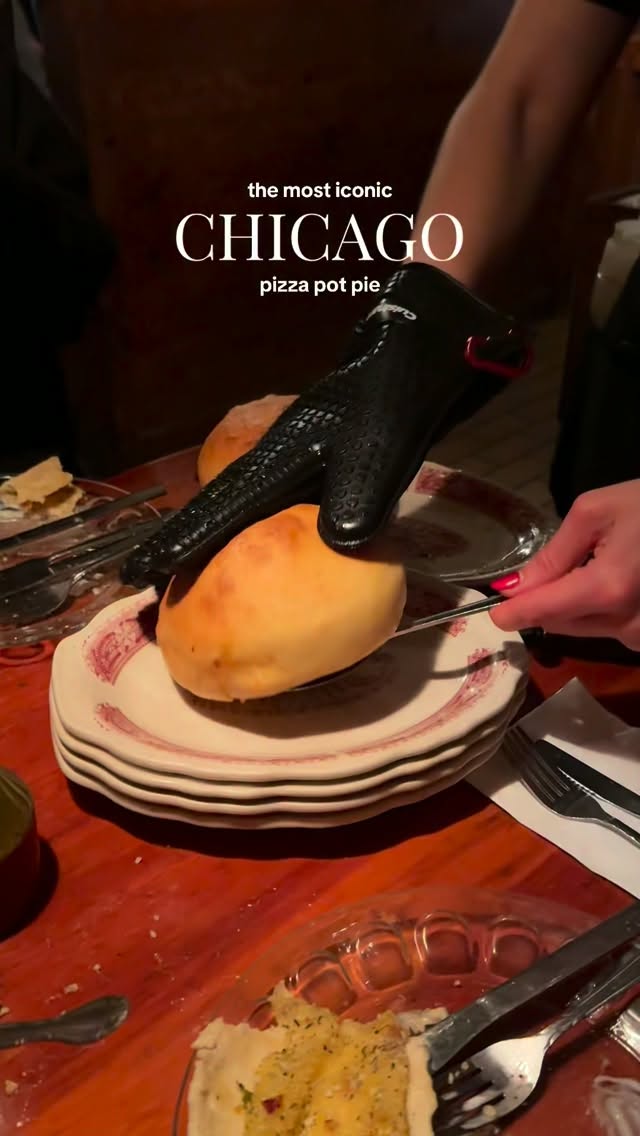 Chicago's Iconic Pizza Pot Pie Experience