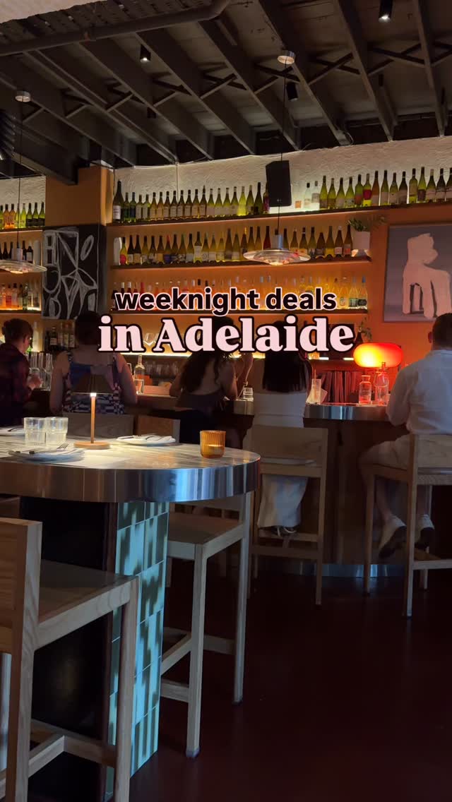 Adelaide Restaurants With Weeknight Deals