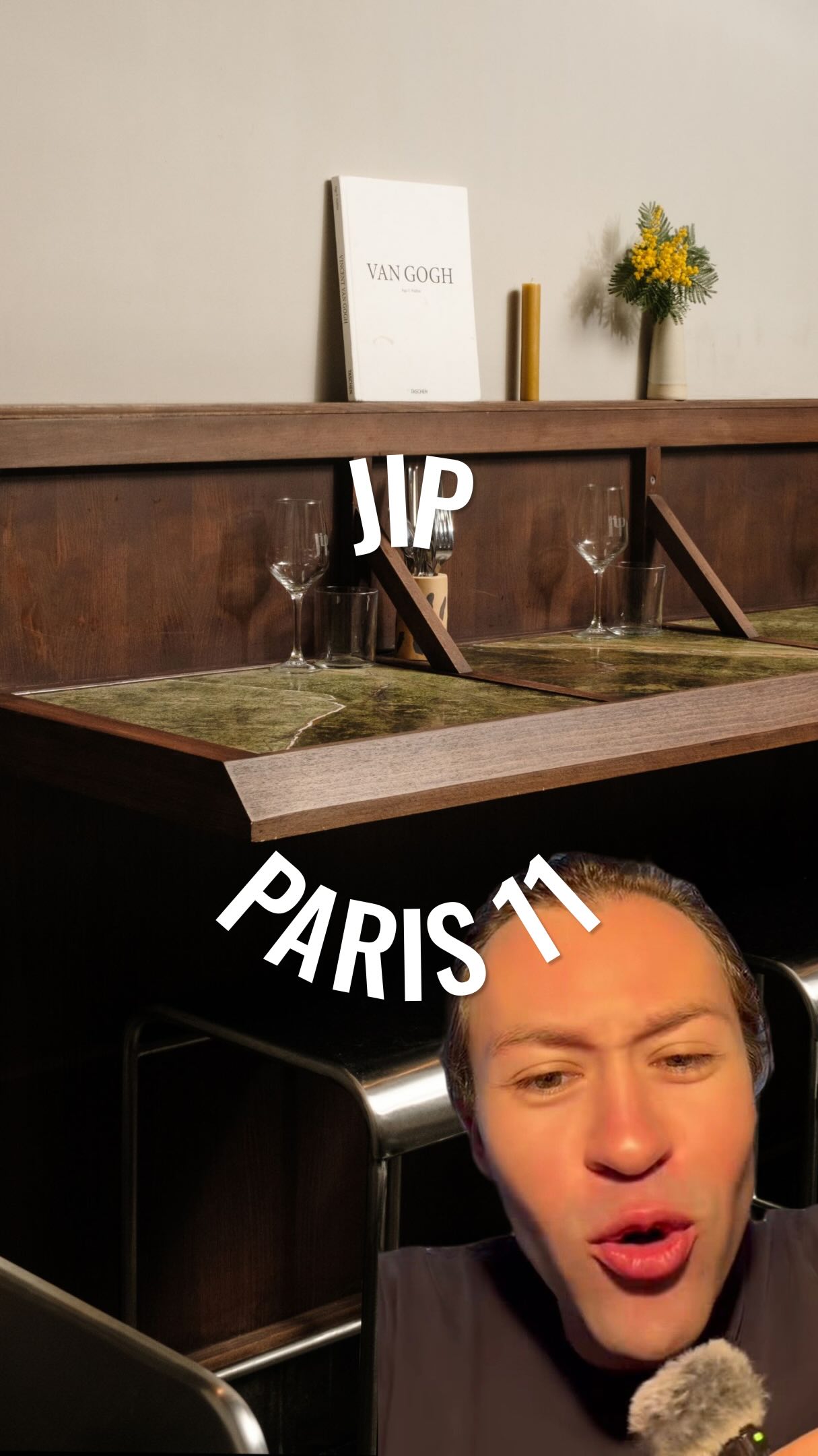 Paris Restaurant Jip Offers Intimate Dining
