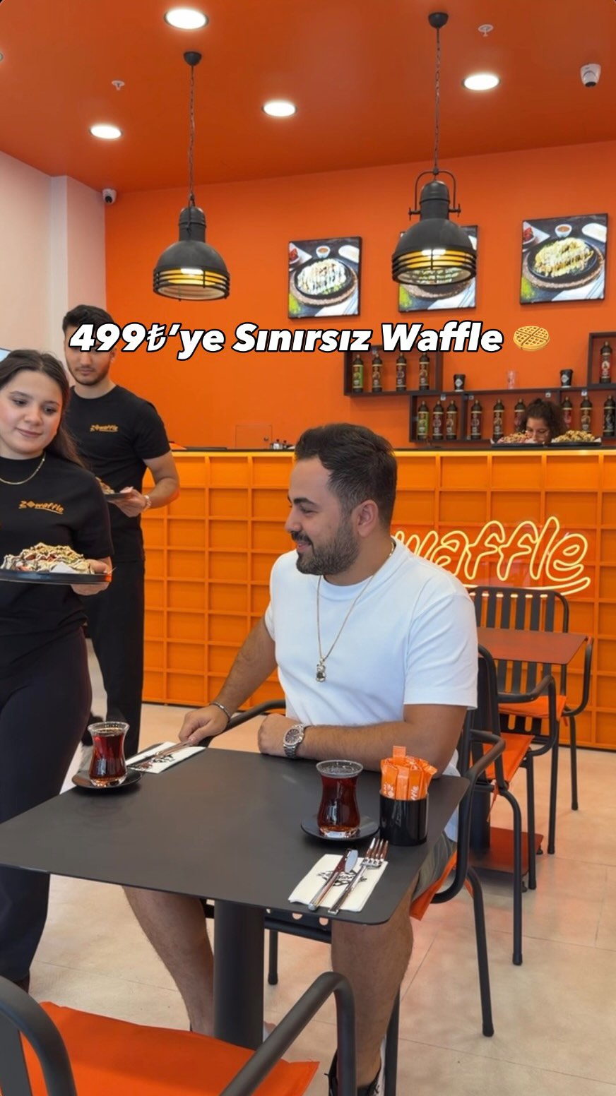 Unlimited Waffles and Tea Deal