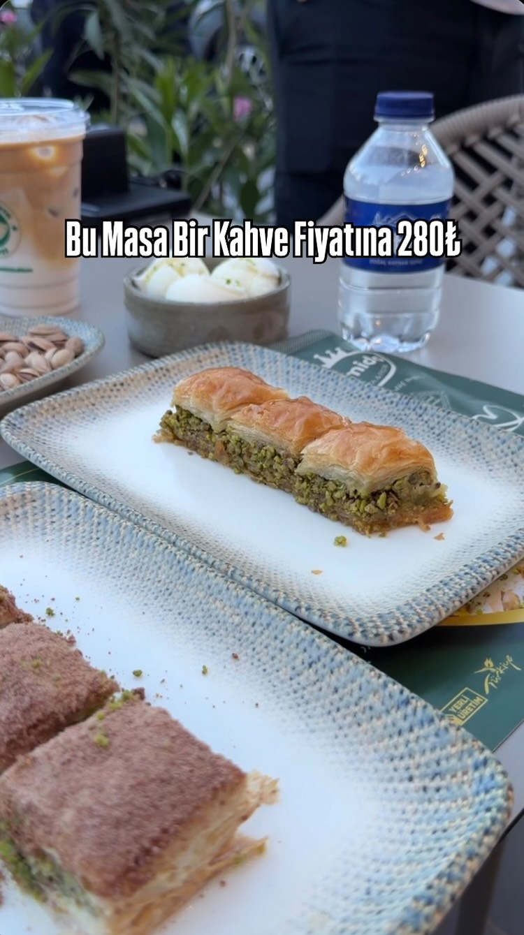 Bahçelievler's Rams Garden Offers Baklava and Dessert Deals