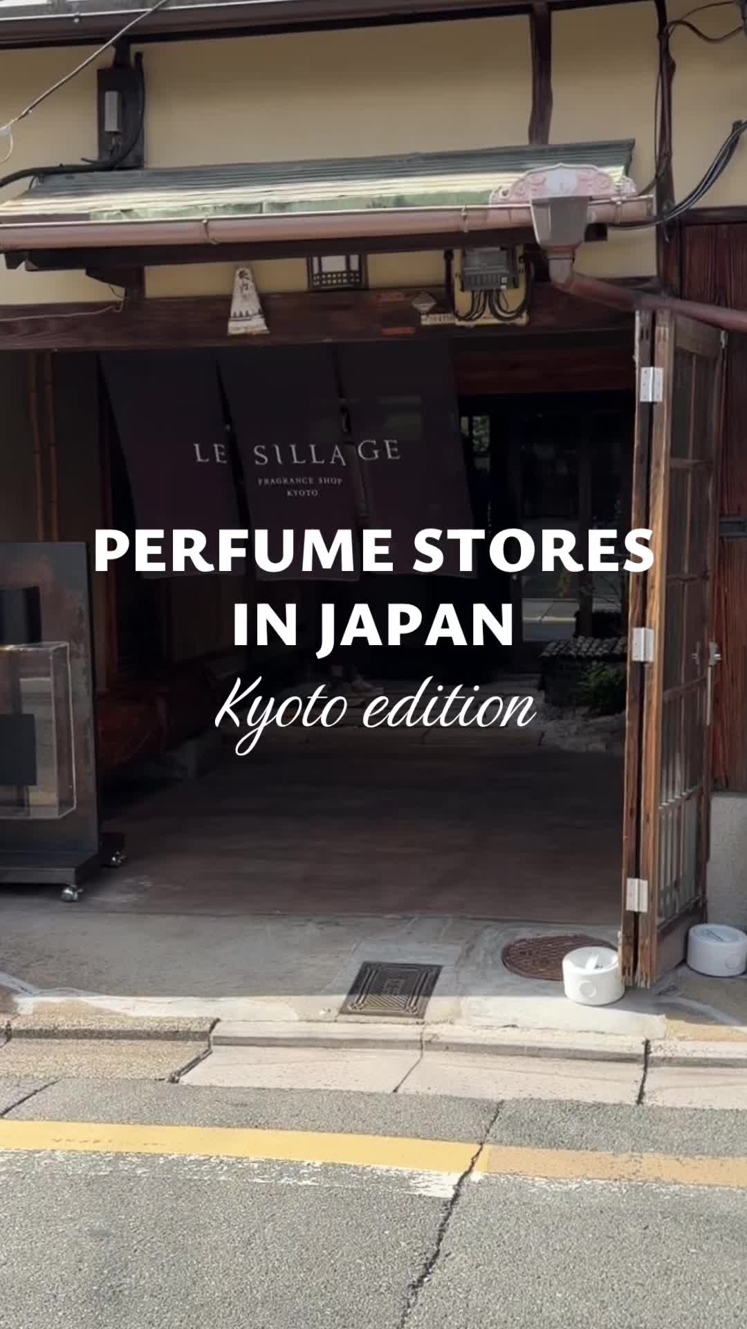 Kyoto's Top Fragrance Shops and Bookstore