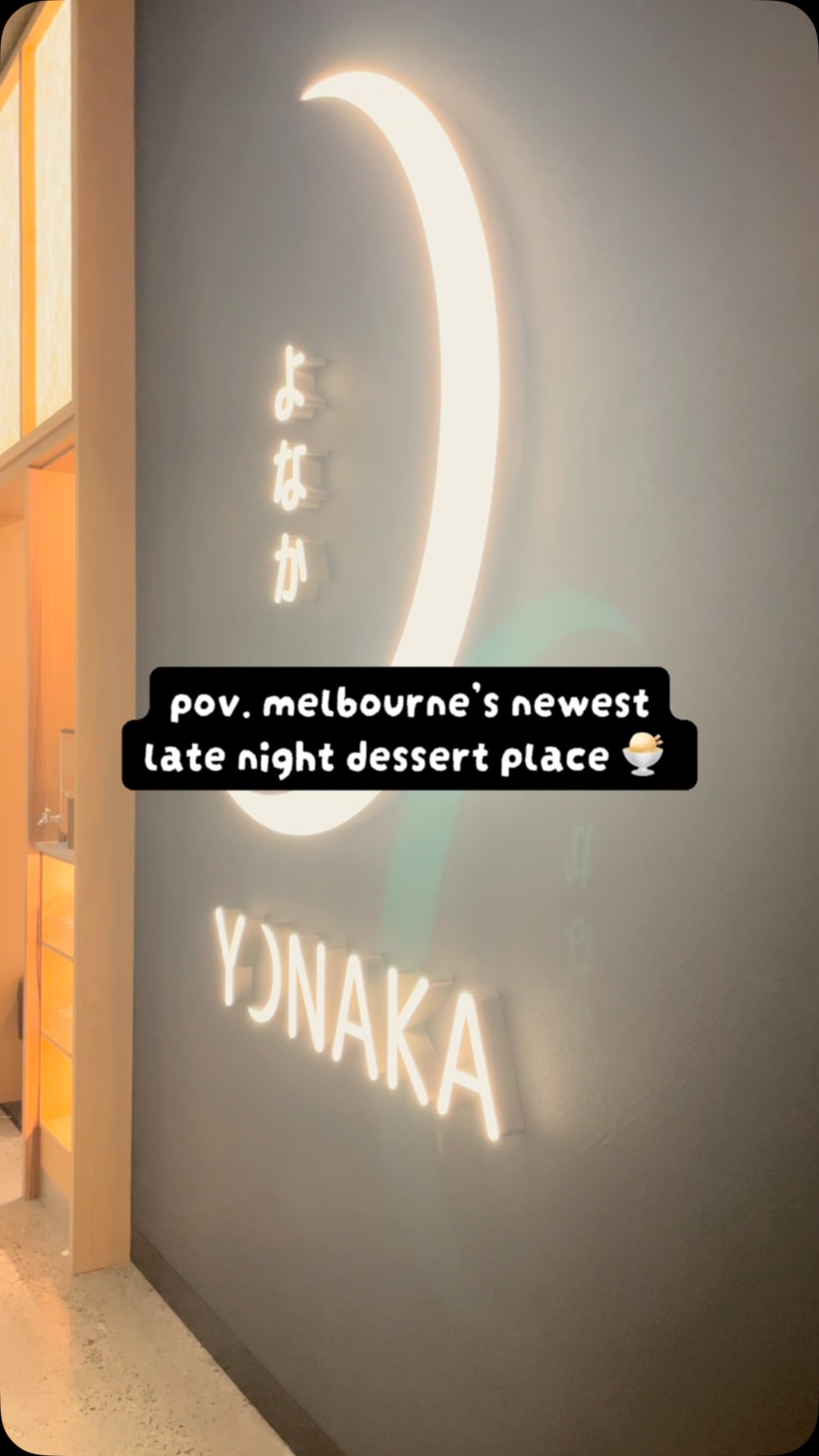 Yonaka Cafe: Late Night Dessert Spot