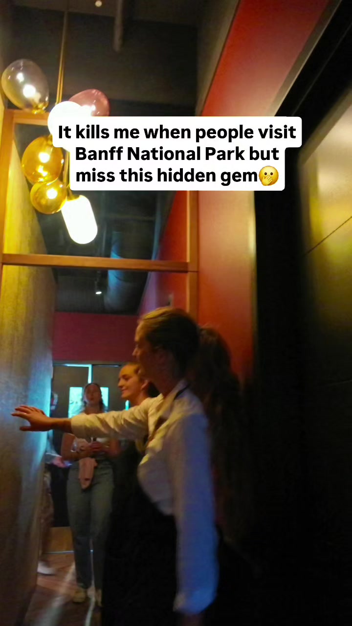 Hidden Banff Speakeasy Restaurant With Riddle Entry