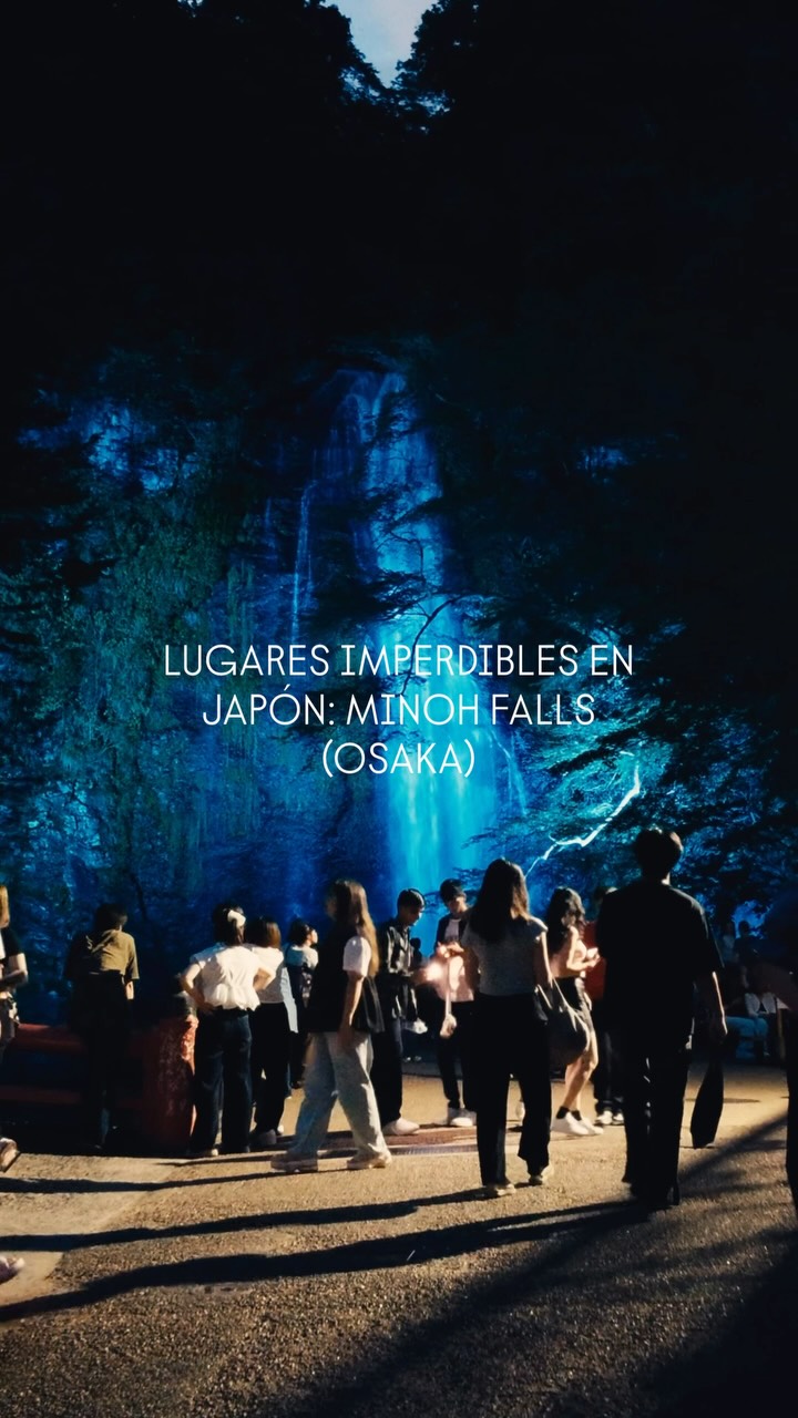 Osaka's Illuminating Waterfall and Forest Event