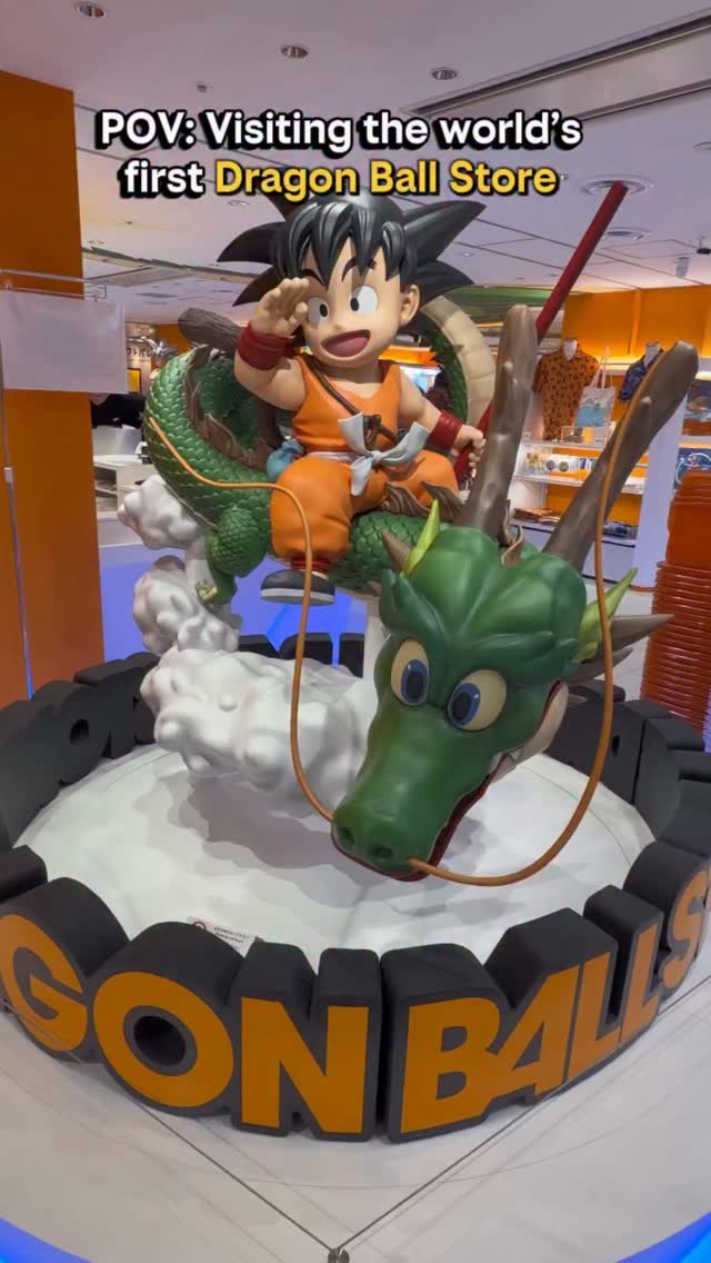 World's First Dragon Ball Store Opens in Tokyo