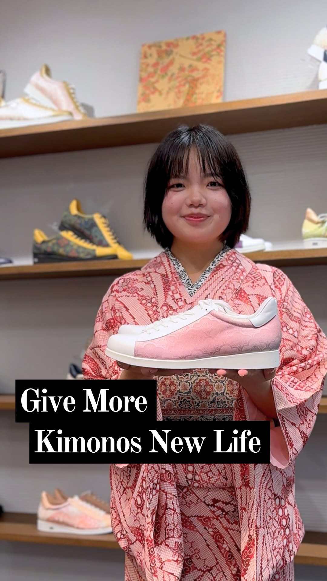 Tokyo Kimono Shoes' Sustainable Fashion Upcycling