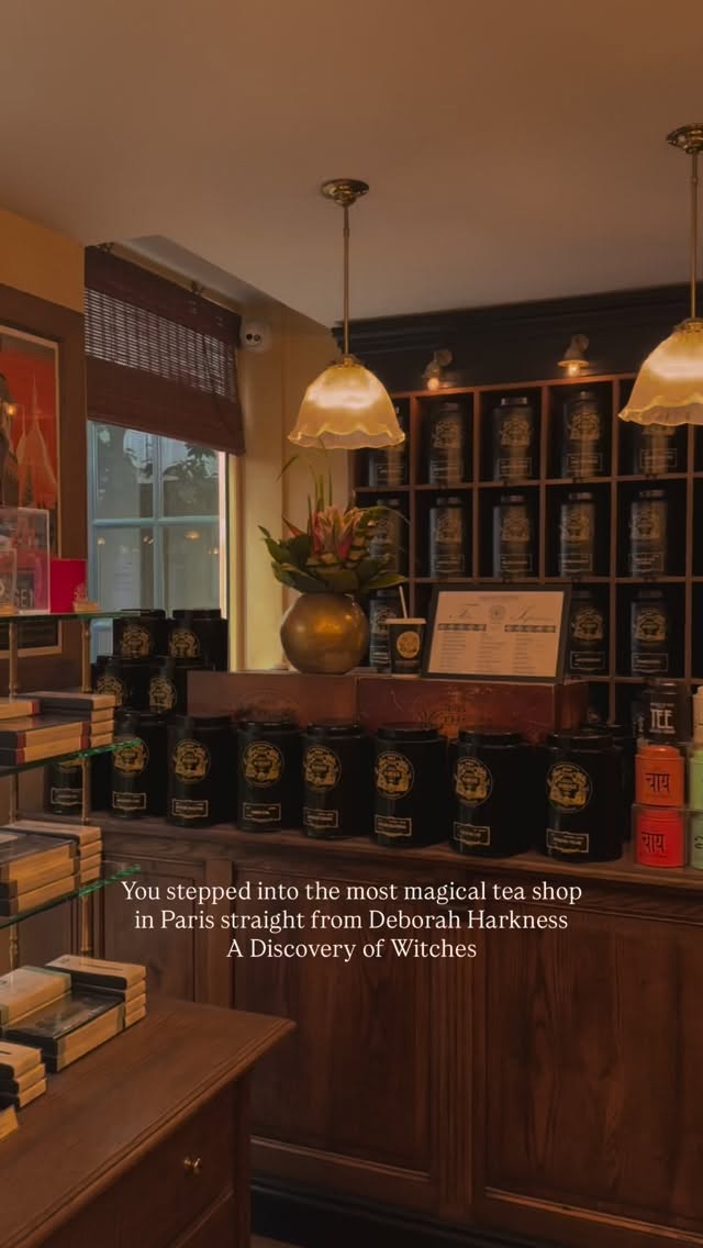 Paris Tea Shops Inspired By A Discovery Of Witches