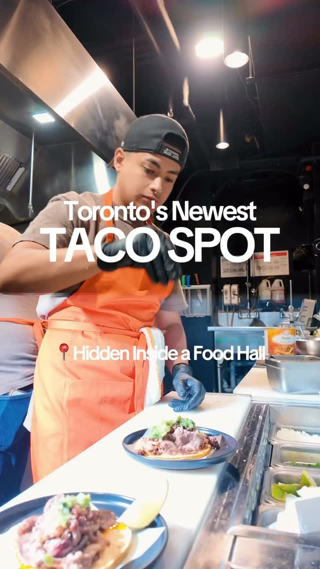 Taco Bar Inside Toronto Food Hall