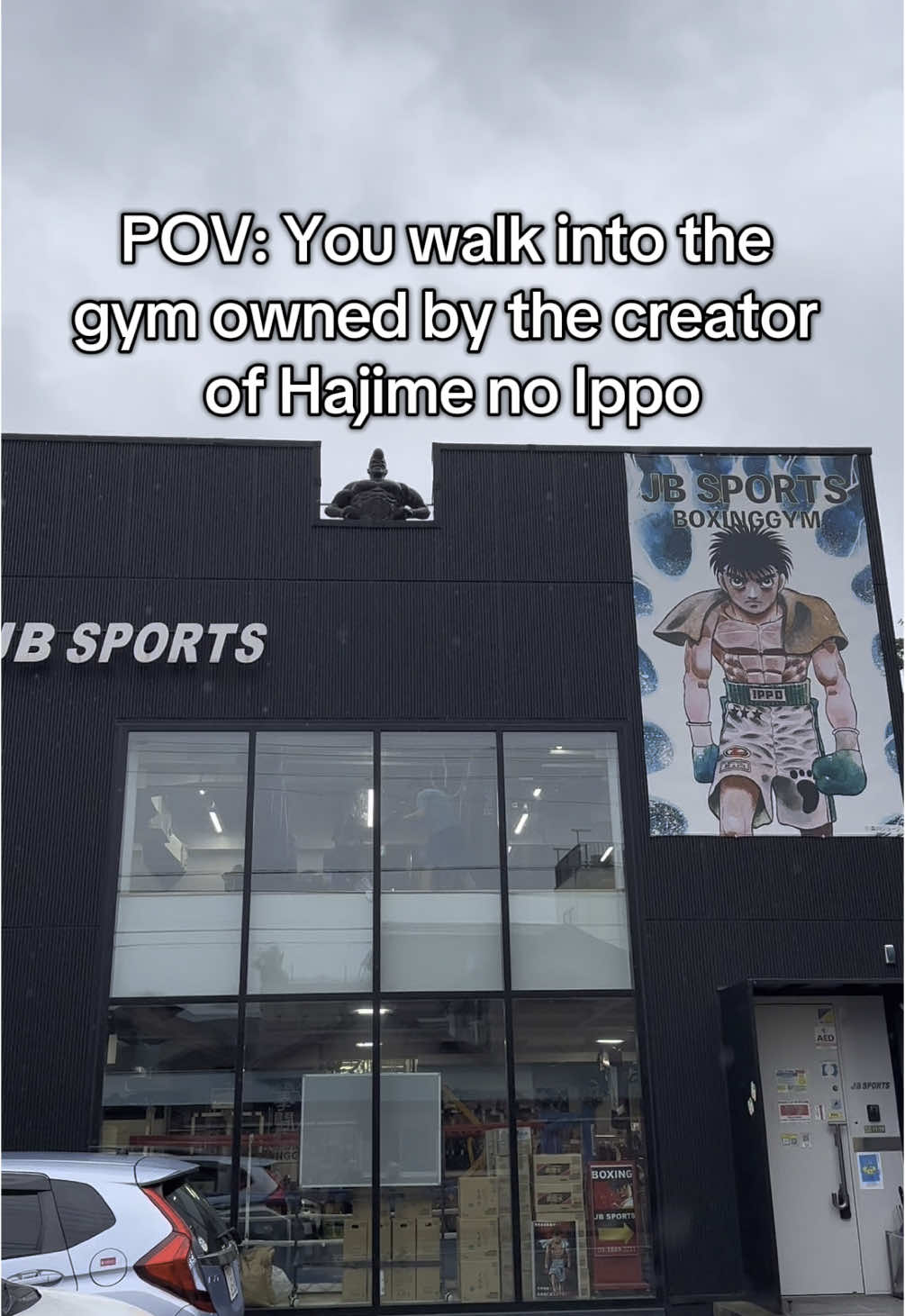 Boxing Gym Inspired by Anime