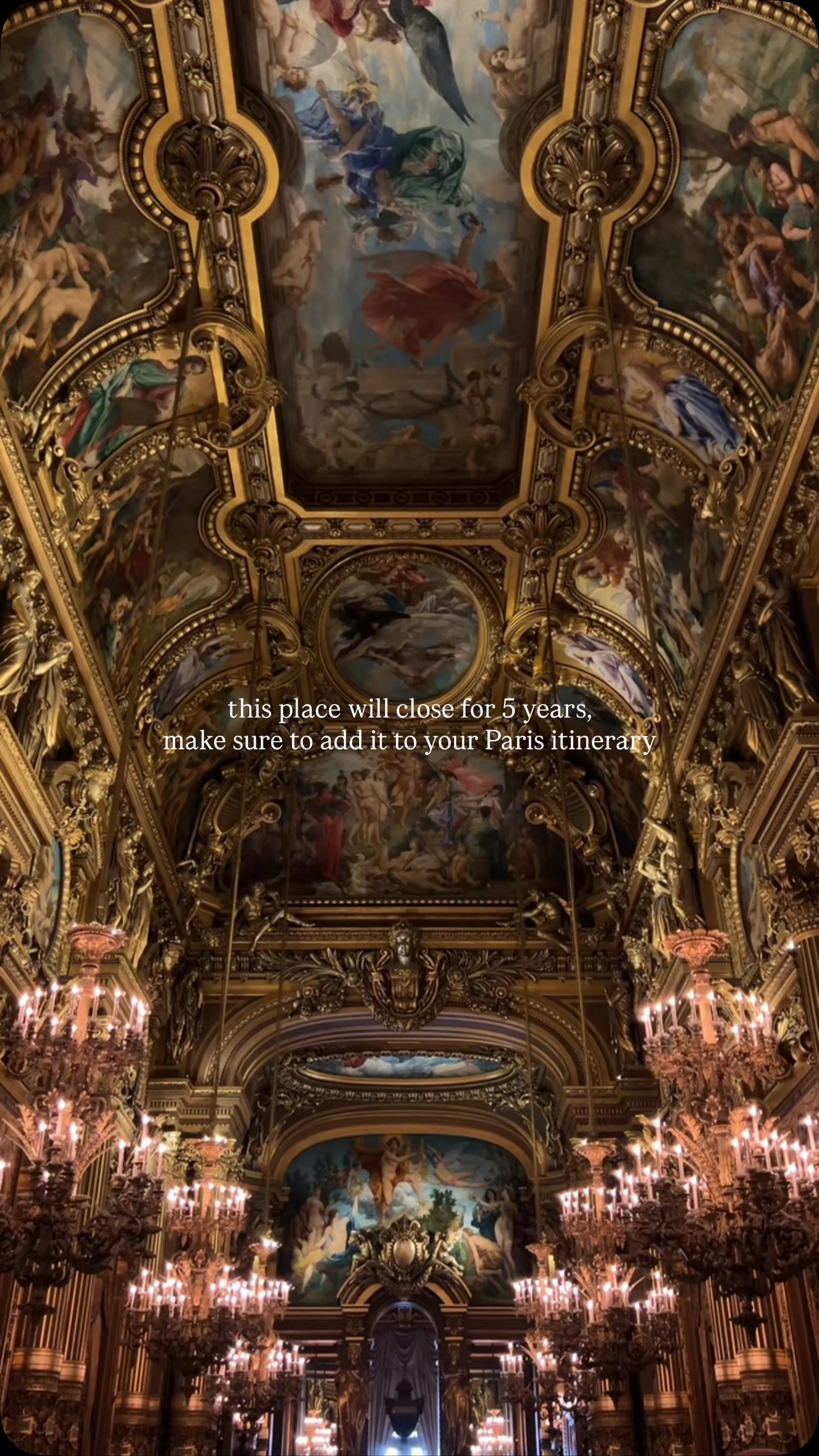 Parisian Opera House's Grand Interior