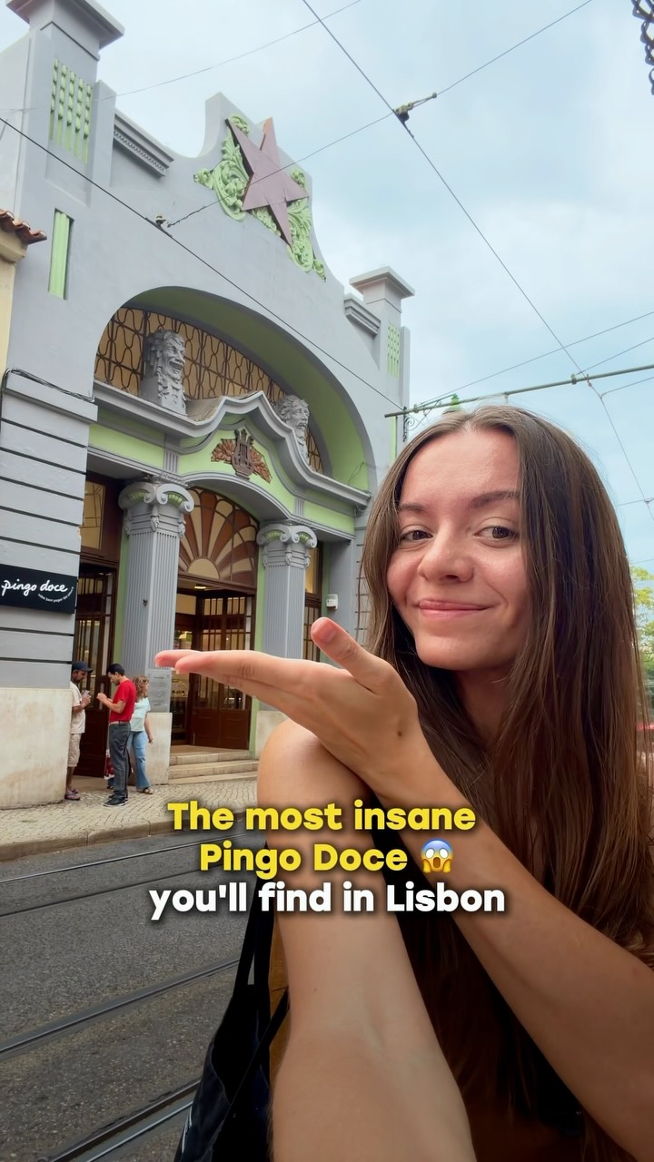 Supermarket in Historic Lisbon Cinema