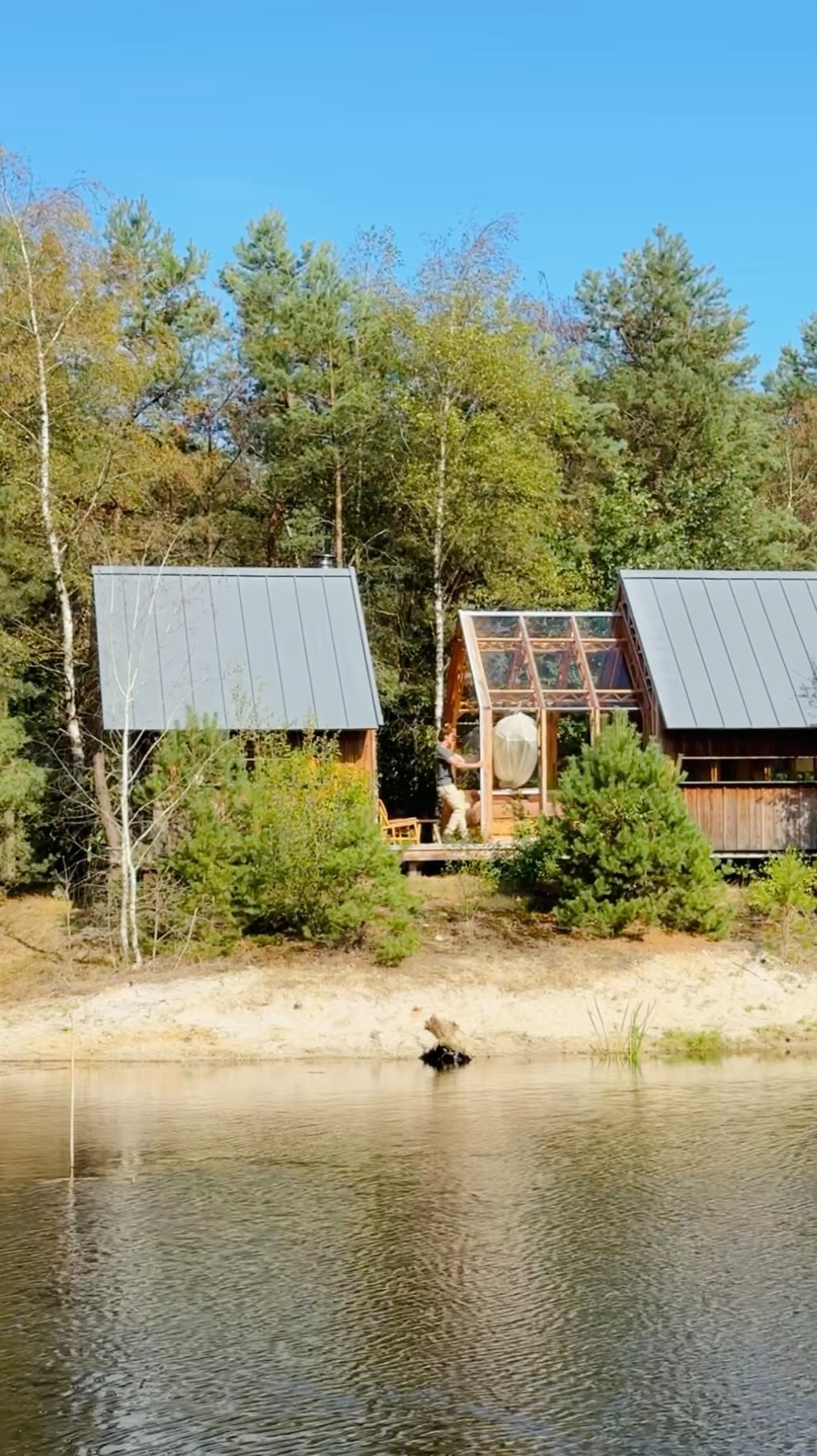 Dutch Nature Getaway Highlights Cabin, Forest Dining