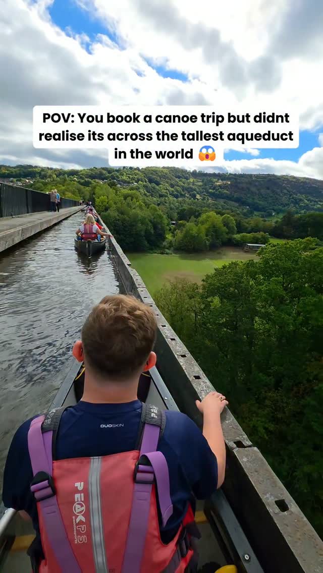 Canoeing Across the World's Tallest Aqueduct