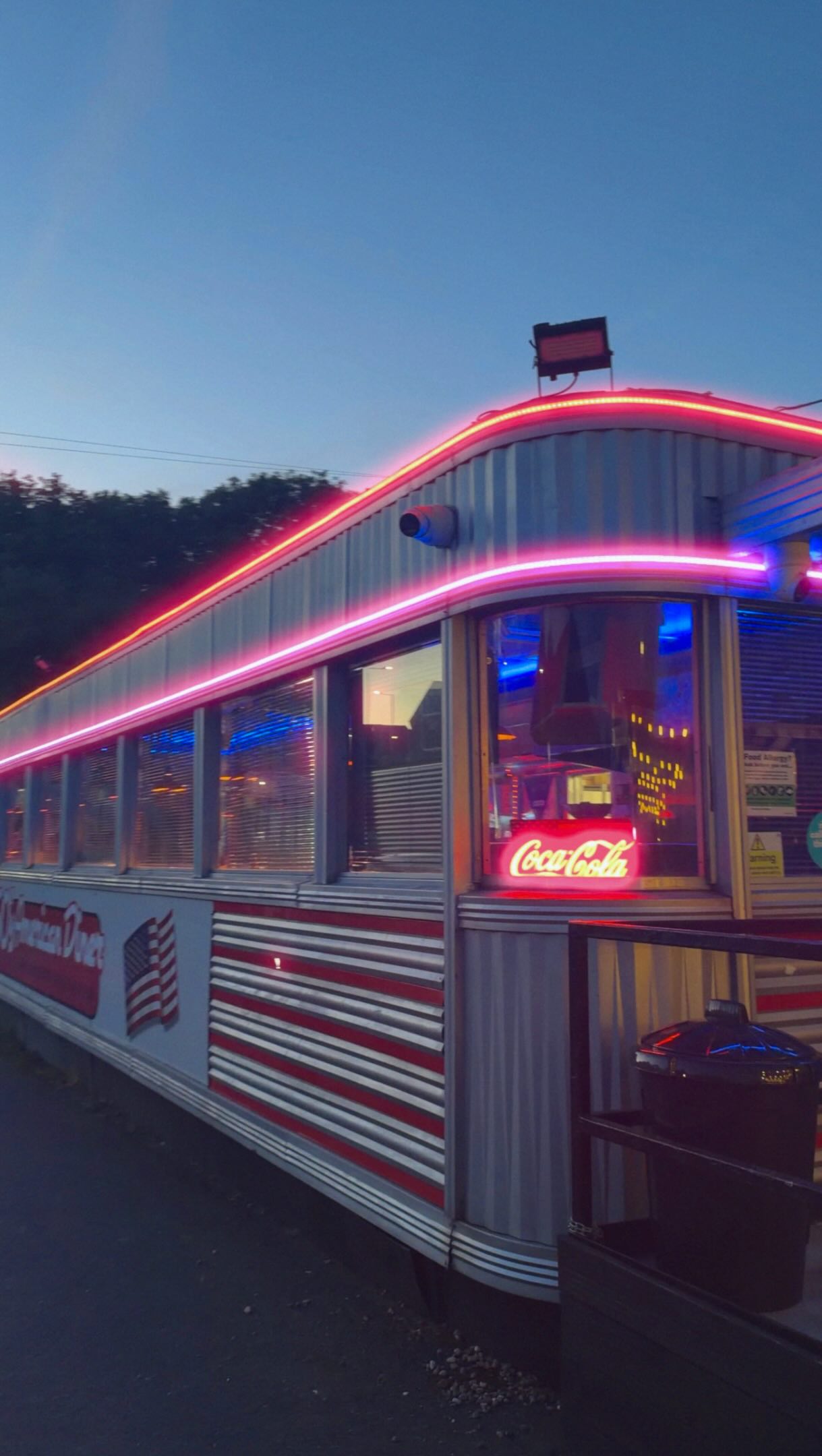 American Diner Style In The United Kingdom