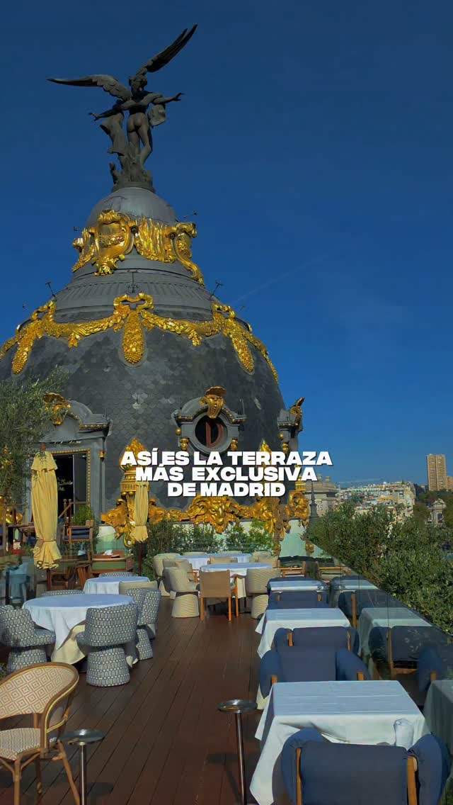 Metropolis Building Terrace: Exclusive Madrid Views