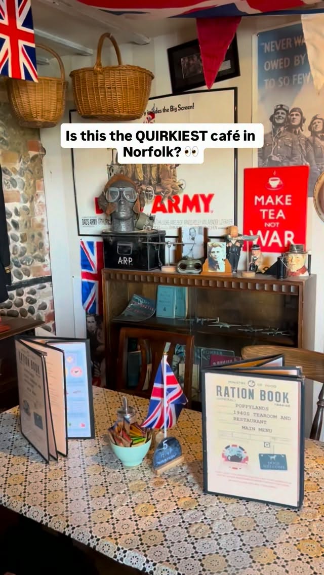 Poppylands: A 1940s Tearoom Experience