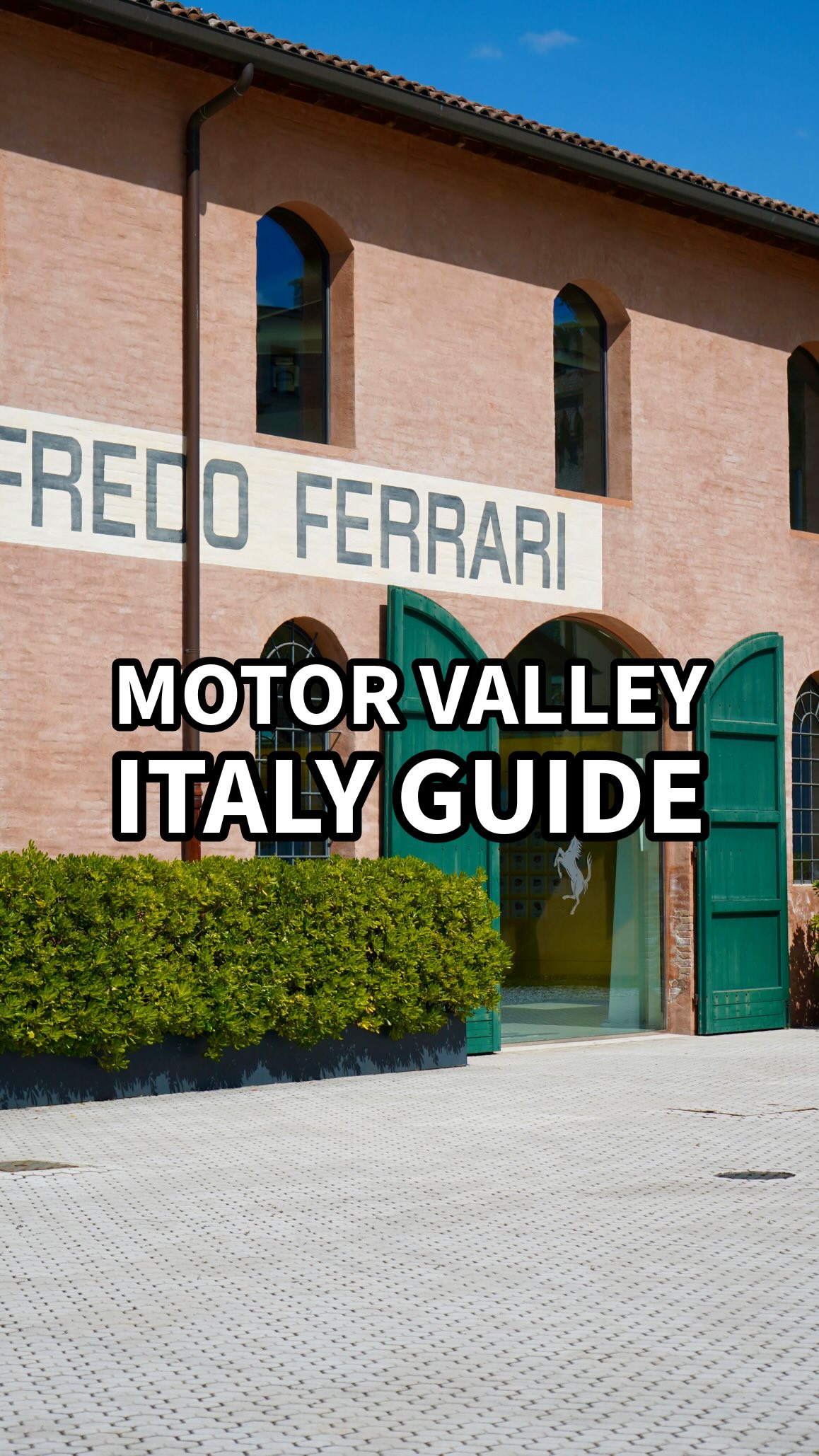 Italy's Motor Valley's Car Museums and Modena Sights