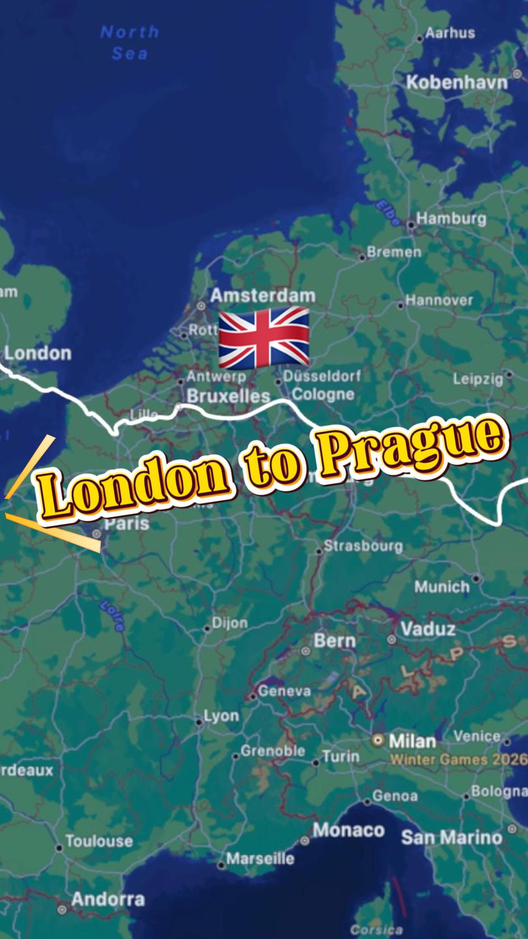 European Train Adventures: London to Prague