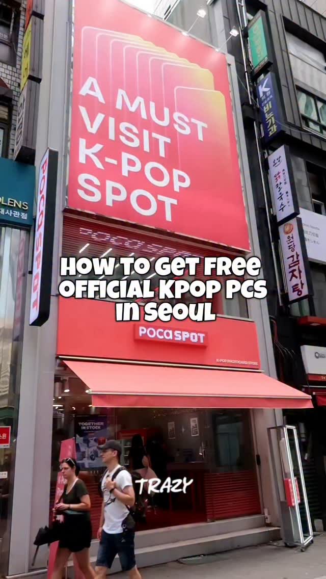 K-Pop Photocard Haven in Myeongdong