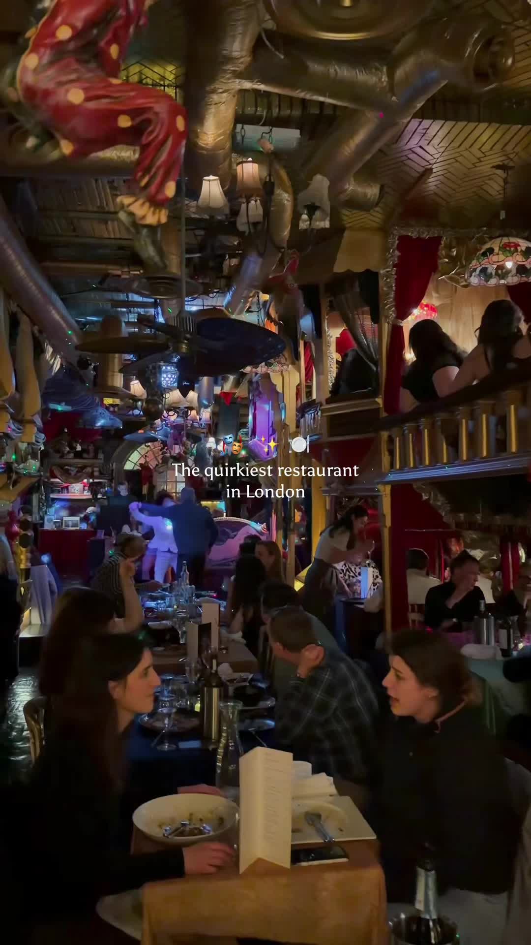Covent Garden's Quirky, Theatrical Restaurant
